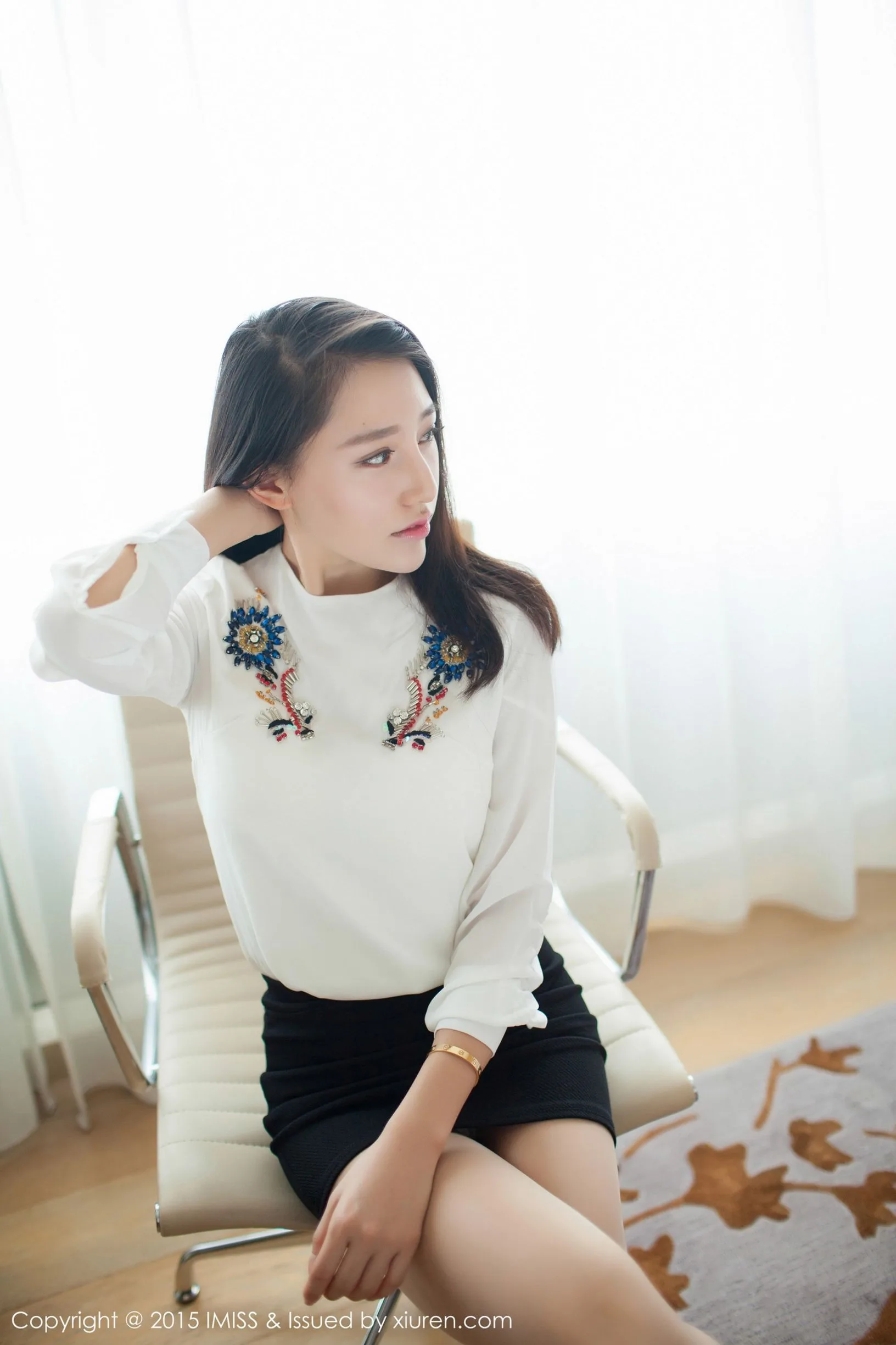[Câu lạc bộ IMISS Love Honey]VOL.023 Liu Yining (Lynn) - Sách ảnh về một nữ nhân viên văn phòng cao ráo, chân dài - 14