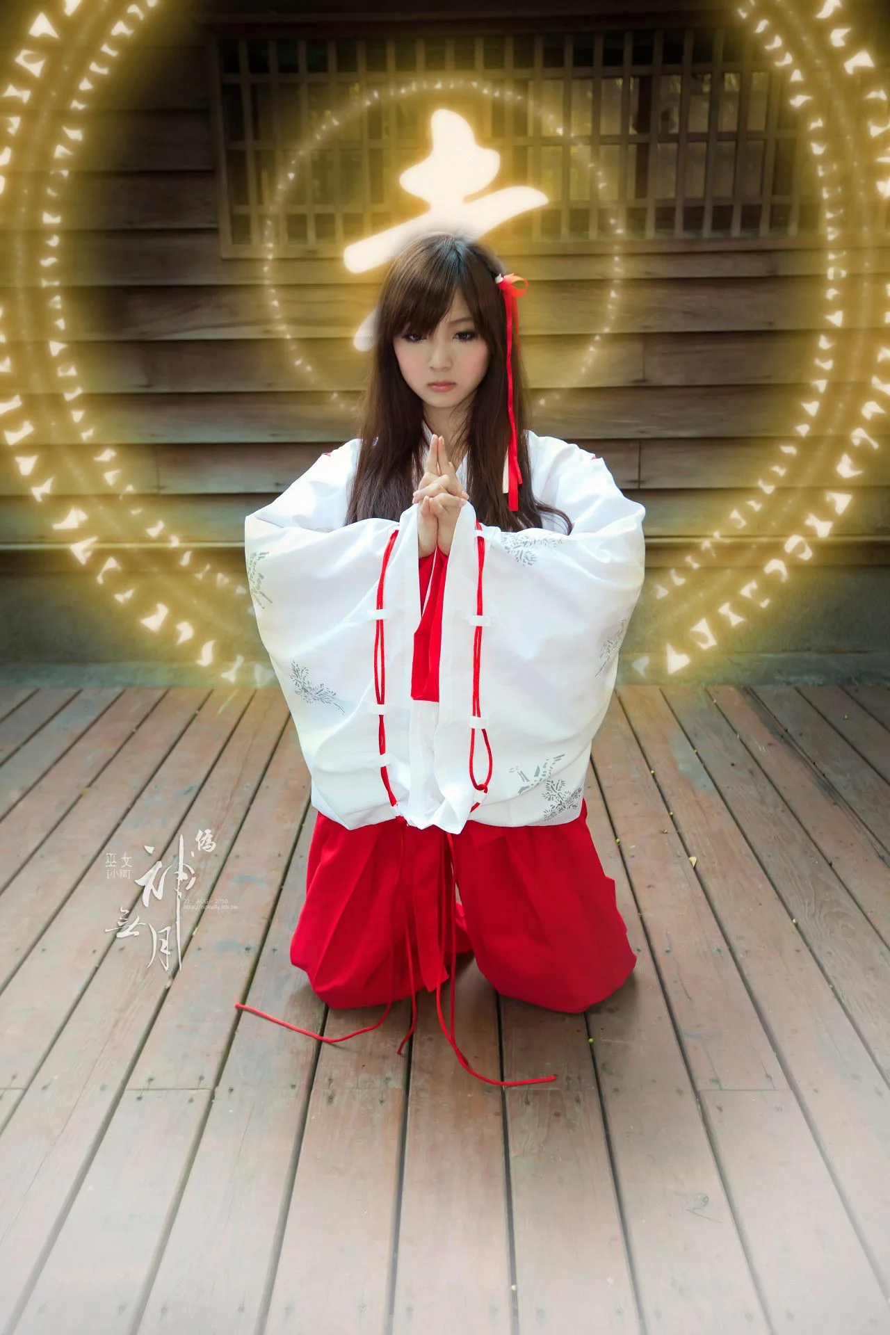 [Vẻ đẹp Đài Loan] Giả. Cosplay Heo Nữ tu đền Kannazuki - Bộ ảnh độ phân giải cao - 54