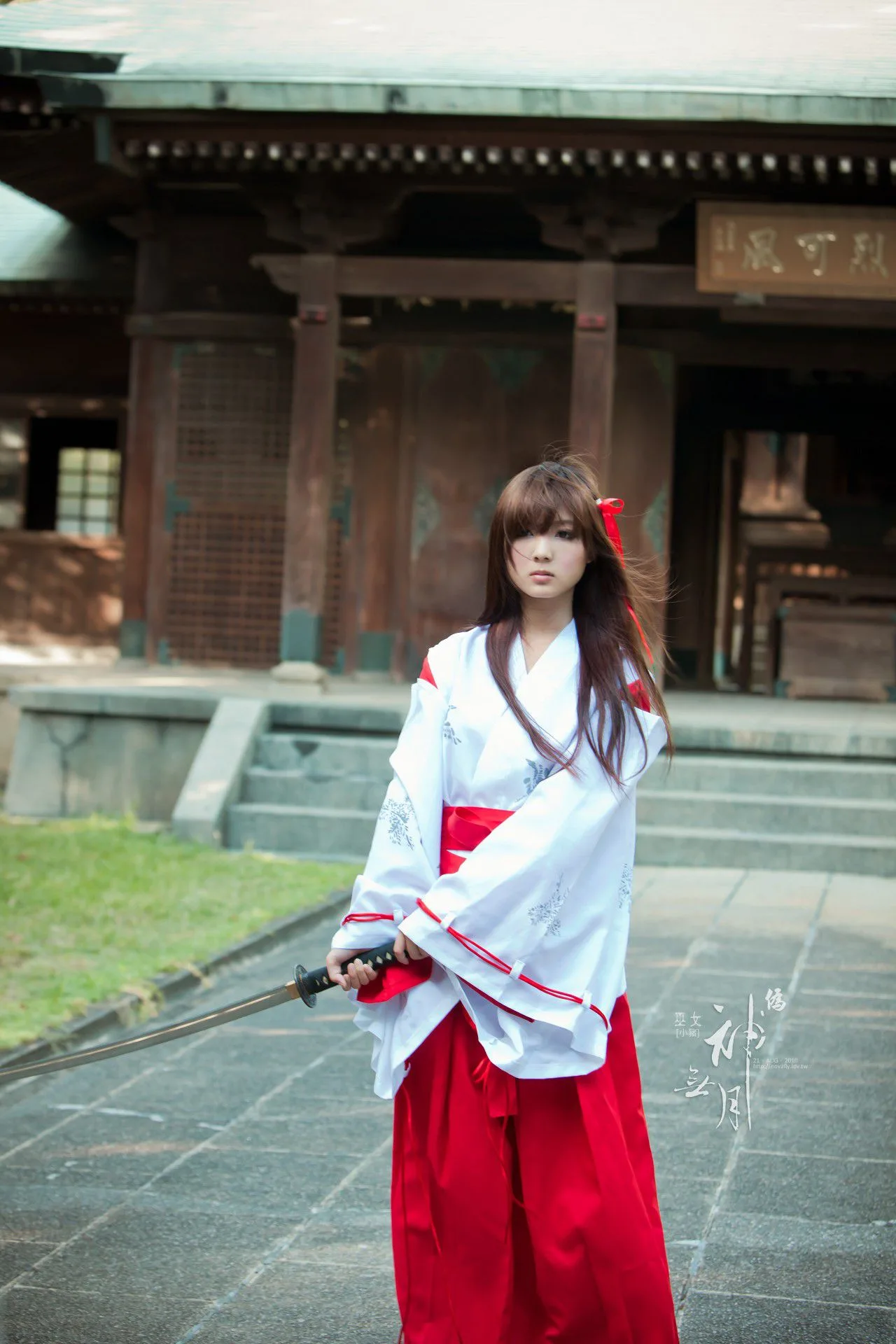 [Vẻ đẹp Đài Loan] Giả. Cosplay Heo Nữ tu đền Kannazuki - Bộ ảnh độ phân giải cao - 36