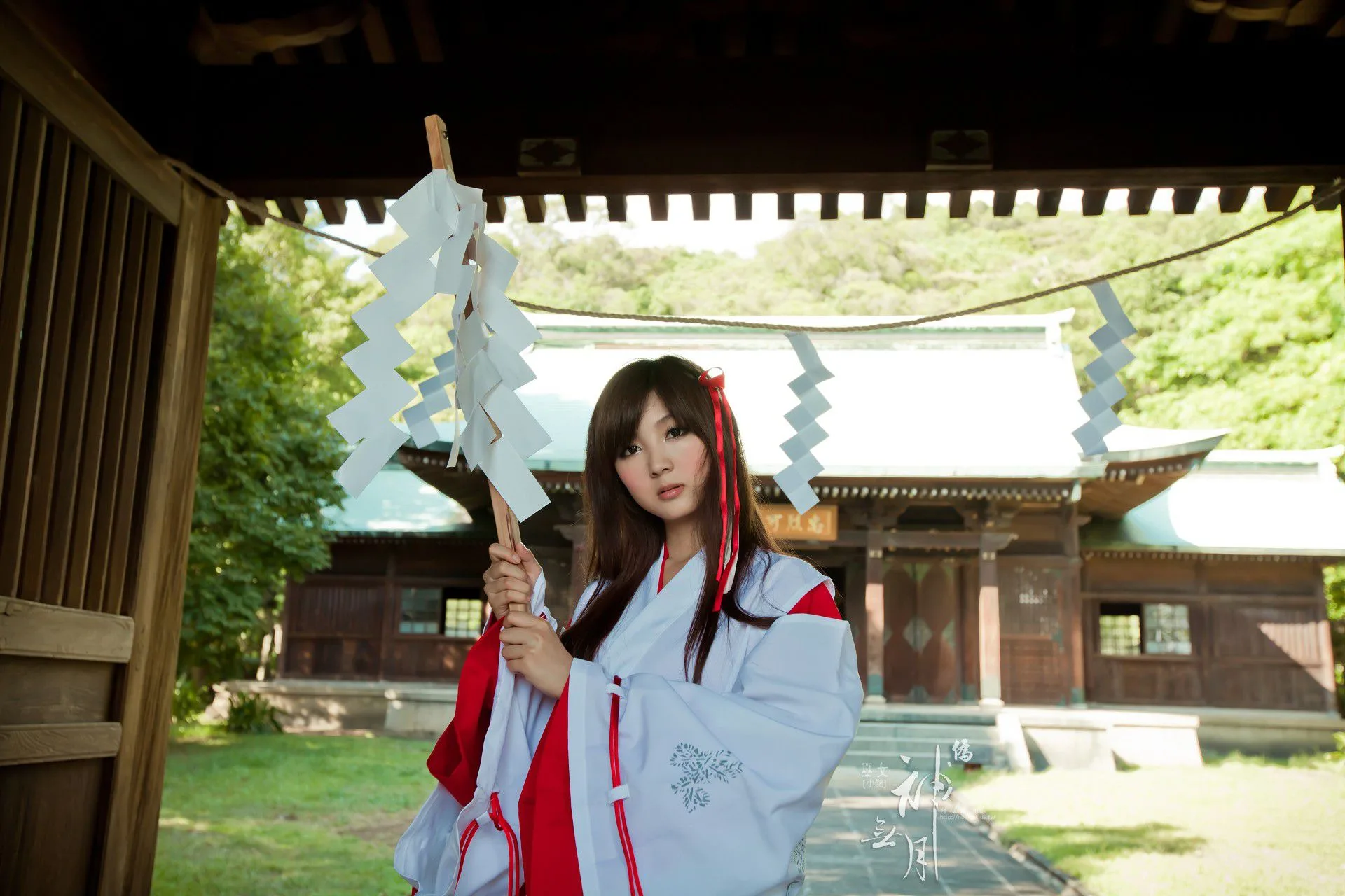 [Vẻ đẹp Đài Loan] Giả. Cosplay Heo Nữ tu đền Kannazuki - Bộ ảnh độ phân giải cao - 12