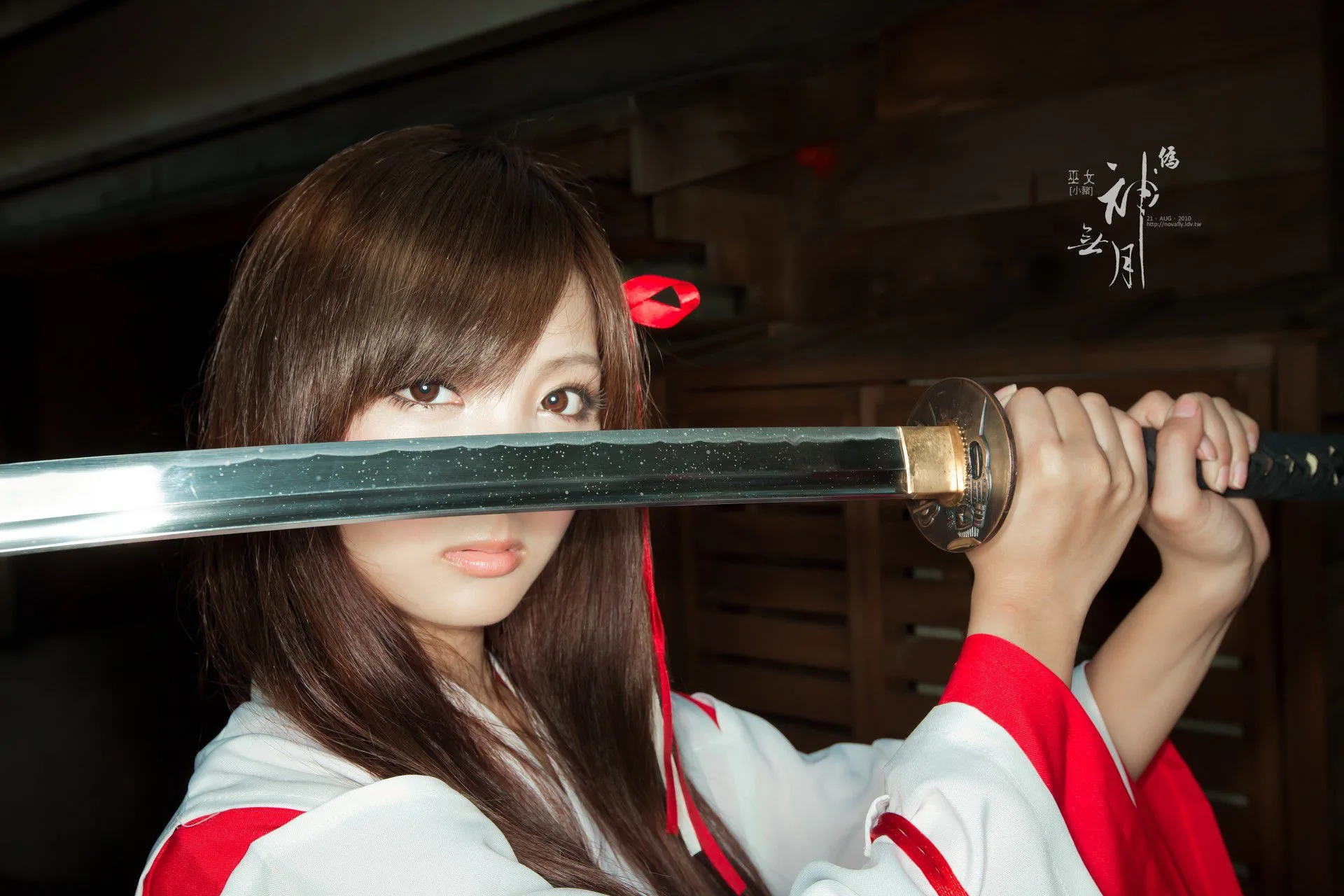 [Vẻ đẹp Đài Loan] Giả. Cosplay Heo Nữ tu đền Kannazuki - Bộ ảnh độ phân giải cao - 60